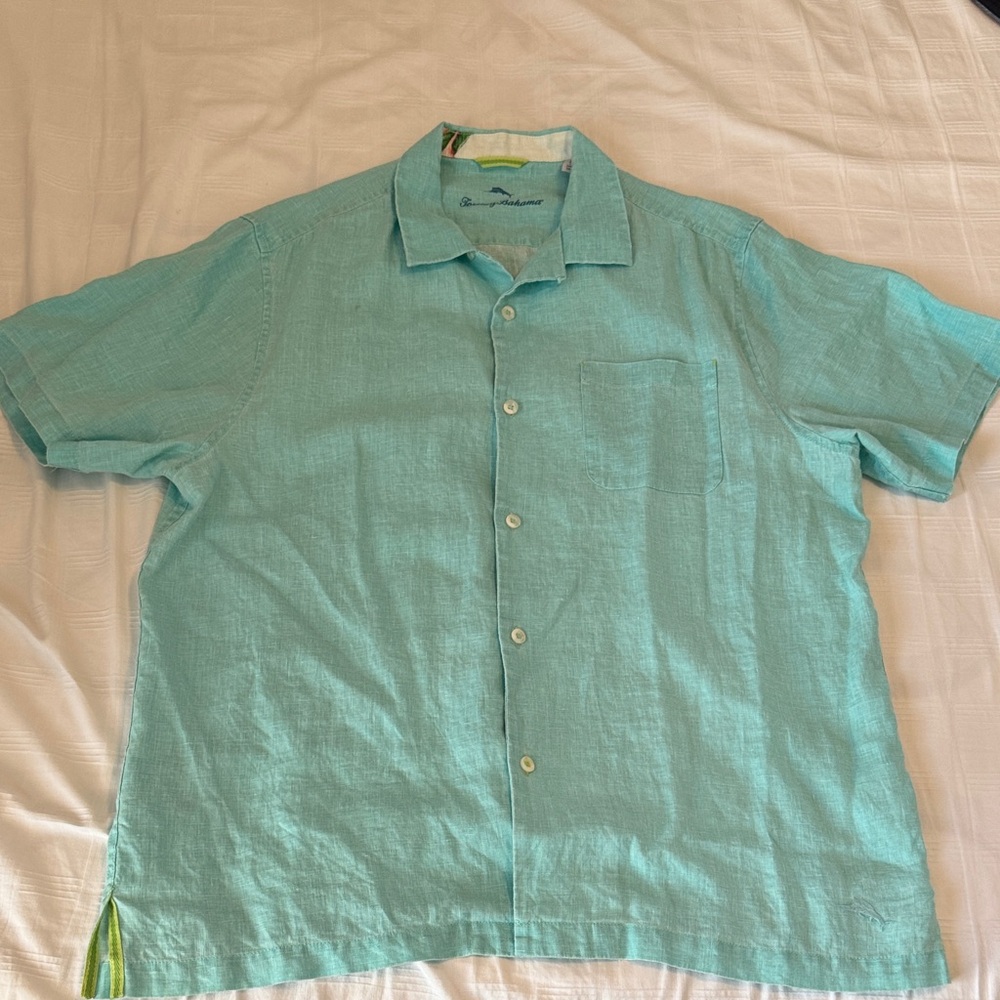 Tommy Bahama LinenAqua Casual Button Down Shirt